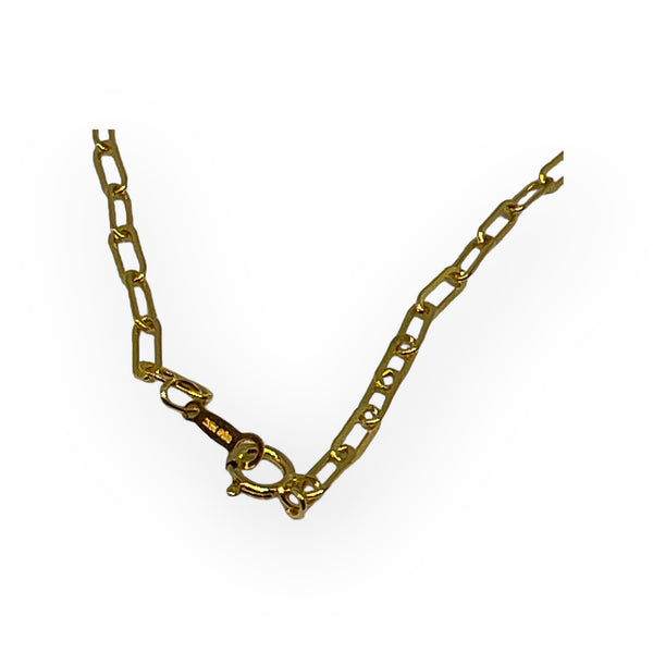 14kt Gold Fill Paperclip Chain Necklace