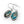 Load image into Gallery viewer, Nishapur Persian Turquoise Sterling Silver Earrings