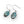 Load image into Gallery viewer, Nishapur Persian Turquoise Sterling Silver Earrings