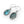 Load image into Gallery viewer, Nishapur Persian Turquoise Sterling Silver Earrings
