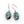 Load image into Gallery viewer, Nishapur Persian Turquoise Sterling Silver Earrings