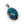 Load image into Gallery viewer, Nishapur Persian Turquoise Sterling Silver Pendant