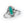 Load image into Gallery viewer, Filigree Oval Turquoise Sterling Silver Ring