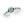 Load image into Gallery viewer, Turquoise Sterling Silver Toe Ring