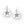 Load image into Gallery viewer, Sand Dollar Sterling Silver Dangle Earrings