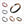 Load image into Gallery viewer, Classic Flat Cut Bolo Braid Leather Bracelet
