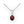 Load image into Gallery viewer, Gemstone Solitaire Sterling Silver Necklace