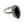 Load image into Gallery viewer, Black Onyx Swirls Sterling Silver Ring