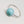 Load image into Gallery viewer, 10mm Solitaire Gemstone Sterling Silver Ring