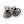 Playful Black Onyx Swirl Sterling Silver Earrings