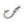 Gone Fishing Sterling Silver Fishhook Pendant Necklace