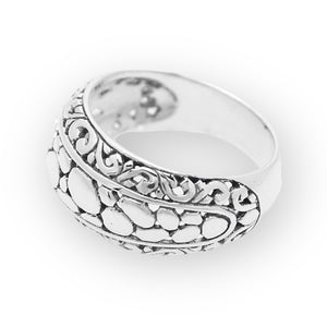 Pebbles Sterling Silver Ring