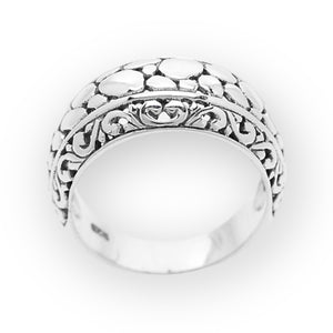 Pebbles Sterling Silver Ring