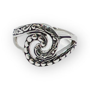 Fibonacci Sterling Silver Ring