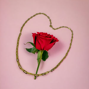 14kt Gold Fill Paperclip Chain Necklace