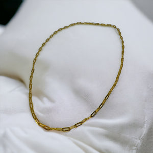 14kt Gold Fill Paperclip Chain Necklace