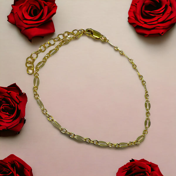 14kt Gold Fill Lip Chain Bracelet