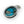 Nishapur Persian Turquoise Sterling Silver Pendant