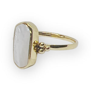 Celestial Nacre Statement Ring