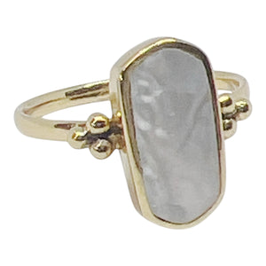 Celestial Nacre Statement Ring