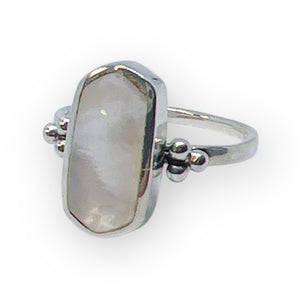 Celestial Nacre Statement Ring