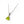 Trillion-Cut Natural Gemstone Necklace – .925 Sterling Silver Solitaire Pendant