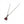 Trillion-Cut Natural Gemstone Necklace – .925 Sterling Silver Solitaire Pendant