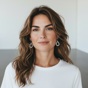 Agean Teardrop Sterling Silver Earrings