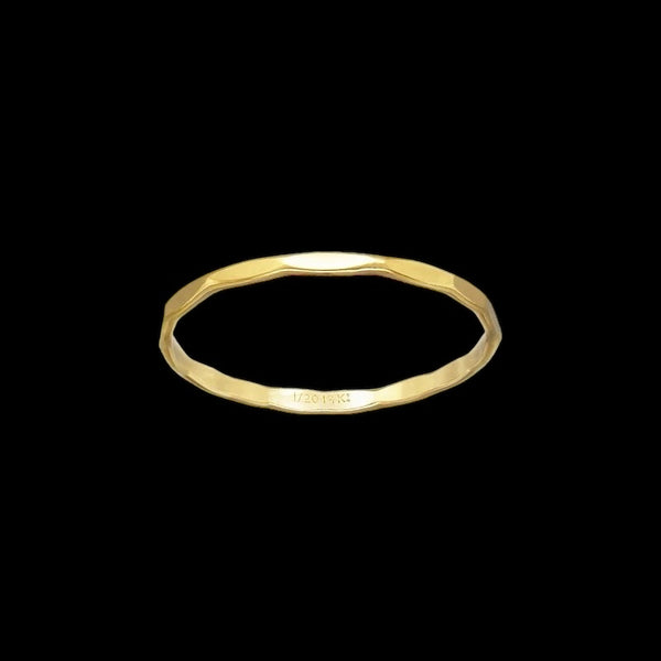 14kt Gold Fill Polygon Ring