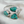 Kingman Turquoise Triple Nugget Sterling Silver Ring