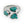 Kingman Turquoise Triple Nugget Sterling Silver Ring