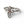 Serenity Infinity Cross Sterling Silver Ring