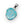 Kingman Turquoise Sterling Silver Pendant