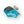 Kingman Turquoise Designer Sterling Silver Pendant