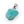 Kingman Turquoise Sterling Silver Pendant