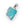 Kingman Turquoise Sterling Silver Pendant