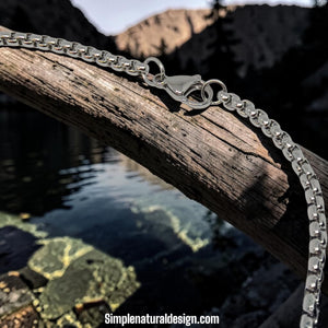 Captains Catch Stainless Steel Fishhook Necklace