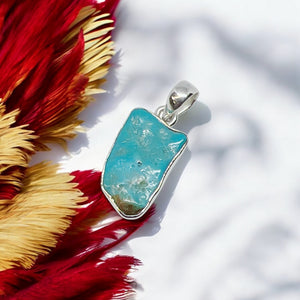 Kingman Turquoise Sterling Silver Pendant