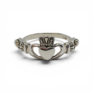 Claddagh Sterling Silver Ring