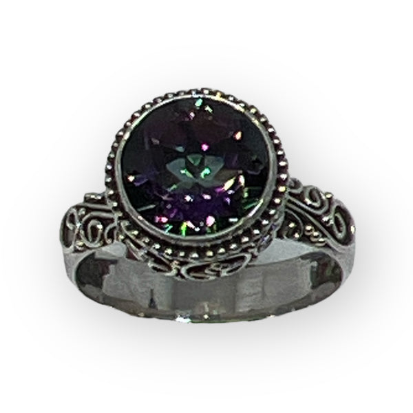 Mystic Topaz Statement Ring