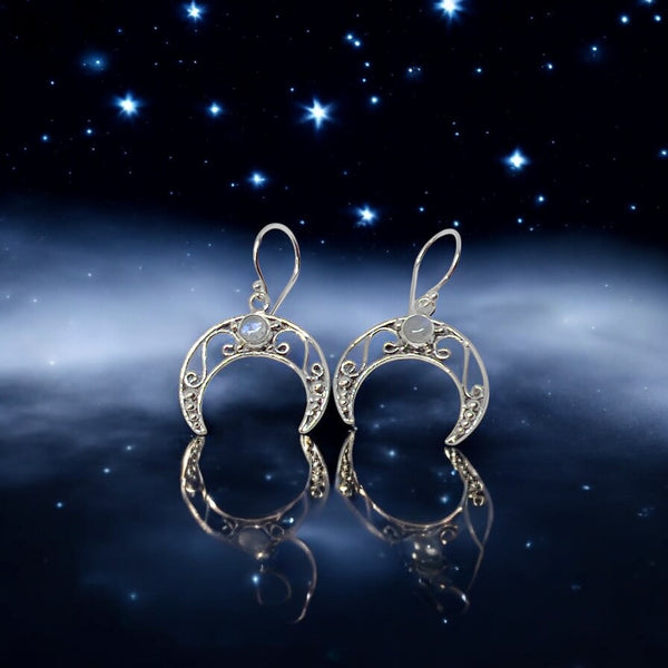 Crescent Moon Earrings