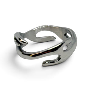 Ocean Wave Open Ring