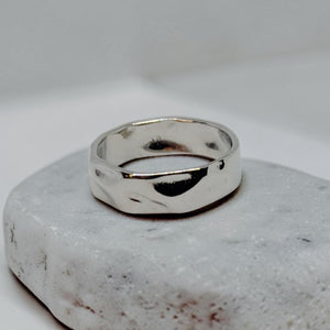 Molten Sculpt Band Ring