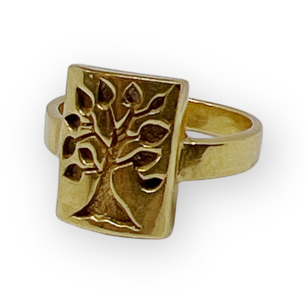 Tree of Life Sterling Silver Ring