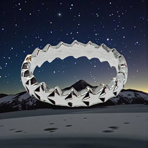 Seeing Stars Sterling Silver Ring