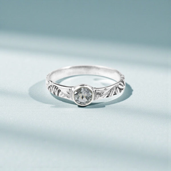 Naturewel Blue Topaz Ring