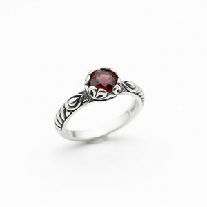 Royal Garnet Ring