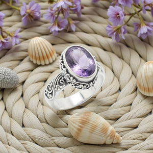 Seraphina Amethyst Ring