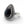 Midnight Teardrop Onyx & Sterling Ring