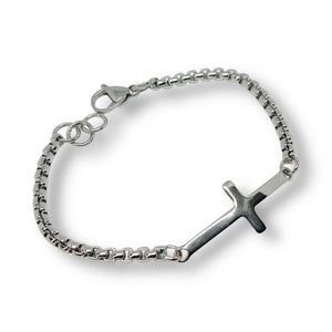 Simple Natural Design Cross Bracelet